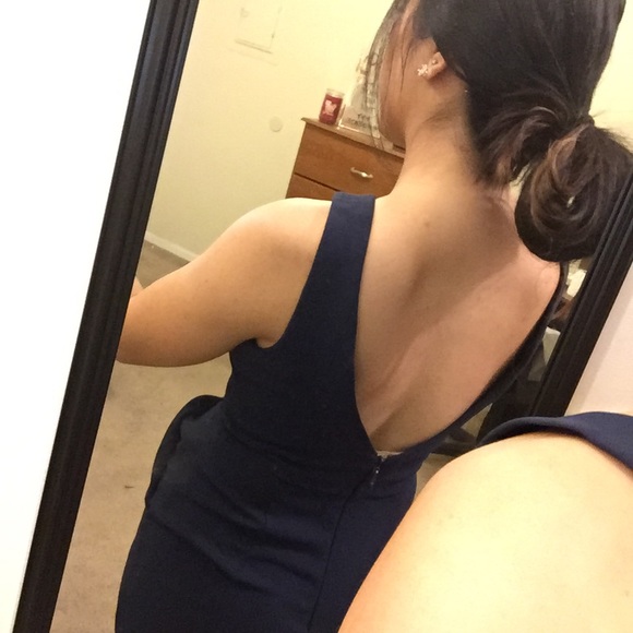 BCBGeneration Navy Blue Romper - Picture 3 of 5